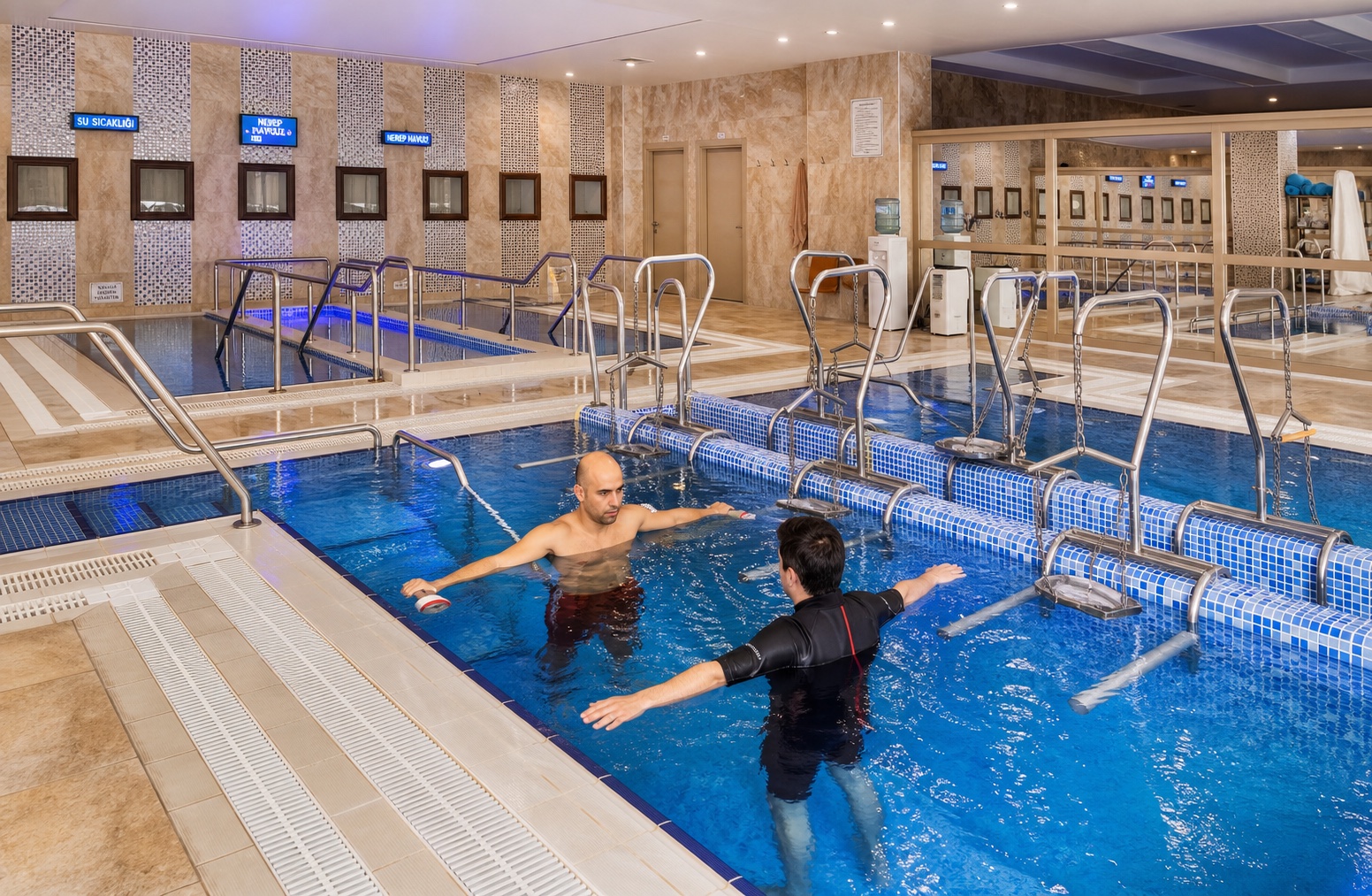 Guided hydrotherapy